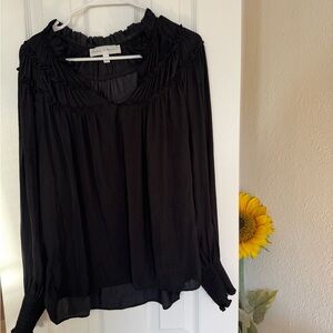Flowy Black Blouse